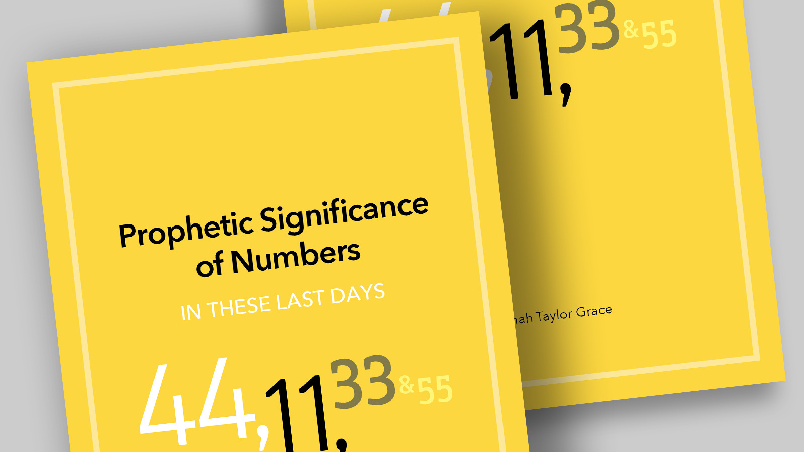 Prophetic Significance of Numbers in These Last Days